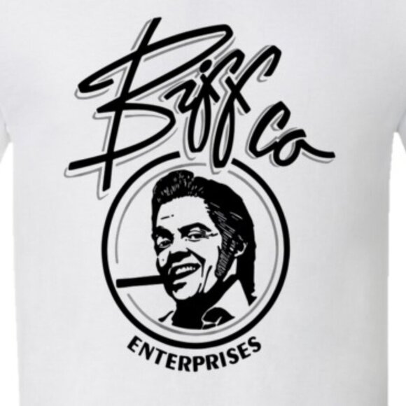 Back To The Future Biff Co Enterprises Funny 80s Retro Movie Fan Graphic T-Shirt - Picture 2 of 5